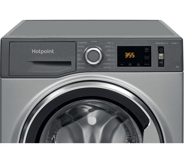 HOTPOINT NM11 846 GC A UK N 8 kg 1400 Spin Washing Machine - Graphite