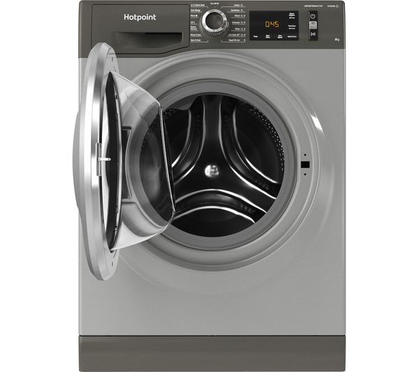 HOTPOINT NM11 846 GC A UK N 8 kg 1400 Spin Washing Machine - Graphite