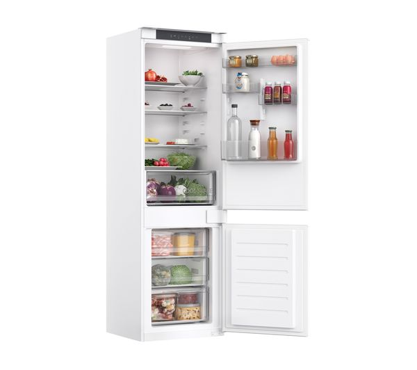 HOOVER HOBL3518FK Integrated Smart 70 30 Fridge Freezer – Sliding Hinge
