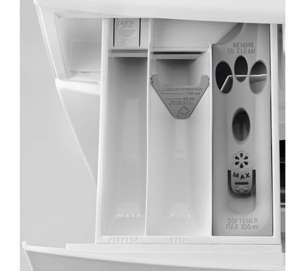 ZANUSSI AutoAdjust ZWD76SB4PW 7 kg Washer Dryer - White