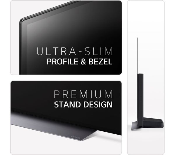 LG OLED48C24LA 48" Smart 4K Ultra HD HDR OLED TV with Google Assistant & Amazon Alexa