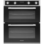 MONTPELLIER DO3550UB Built-under Double Oven - Black & Stainless Steel