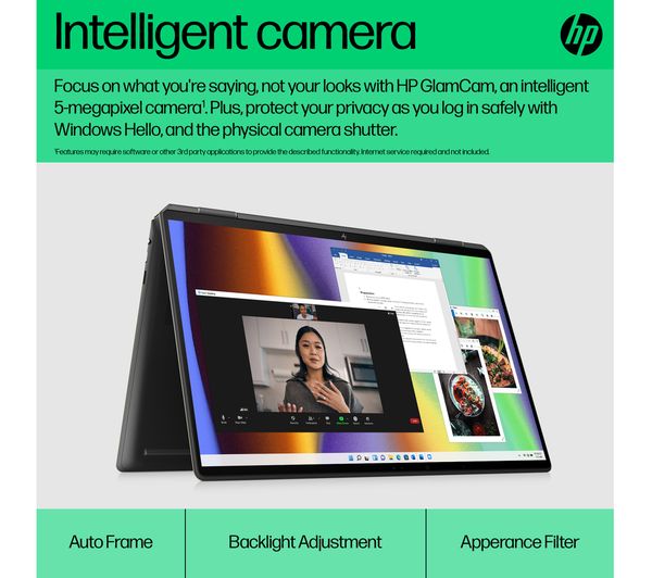 HP Spectre x360 16-f1500na 16" 2 in 1 Laptop - Intel® Core™ i7 512 GB SSD Black