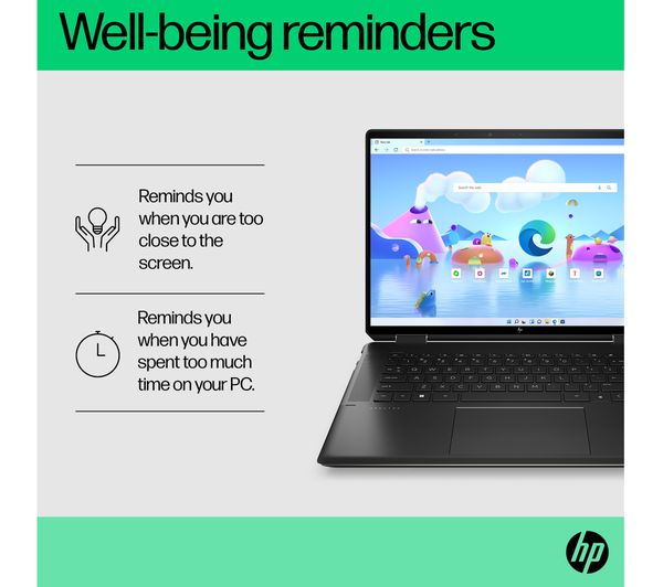 HP Spectre x360 16-f1500na 16" 2 in 1 Laptop - Intel® Core™ i7 512 GB SSD Black