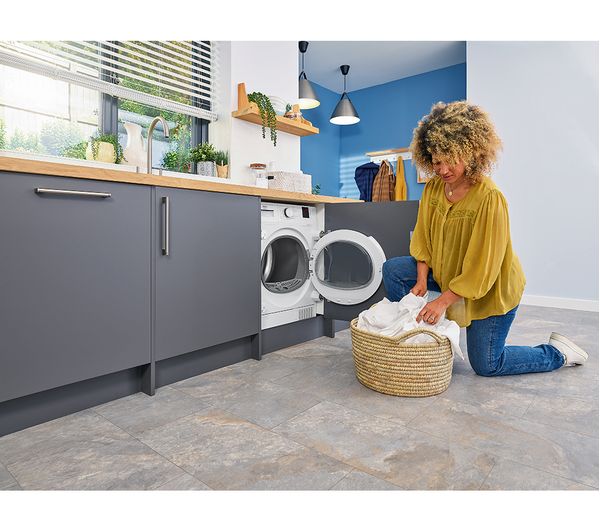 BEKO Pro DTIKP71131W Integrated 7 kg Heat Pump Tumble Dryer