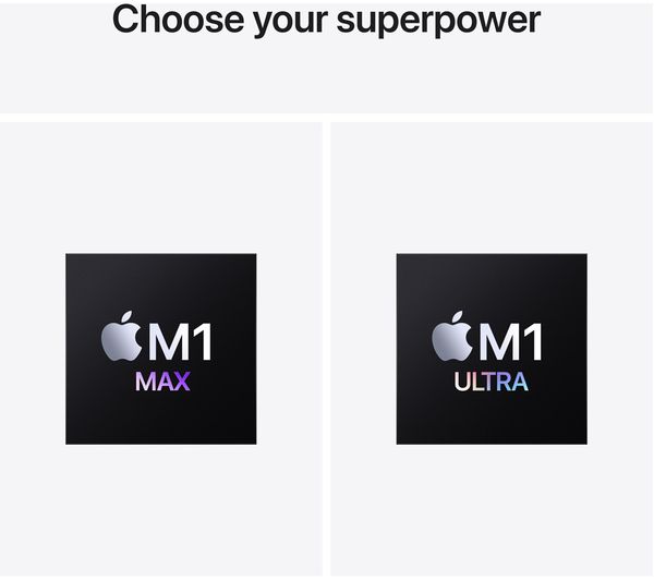 APPLE Mac Studio - M1 Ultra 1 TB SSD Silver