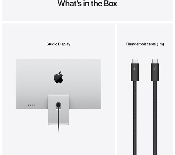 APPLE Studio Display with Tilt-Adjustable Stand - Silver