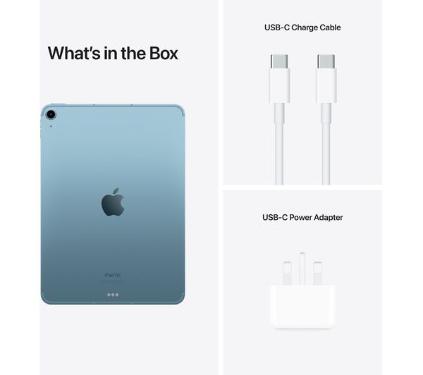 APPLE 10.9" iPad Air Cellular (2022) - 256 GB Blue