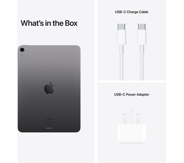 APPLE 10.9" iPad Air (2022) - 64 GB Space Grey