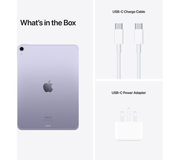 APPLE 10.9" iPad Air Cellular (2022) - 256 GB Purple