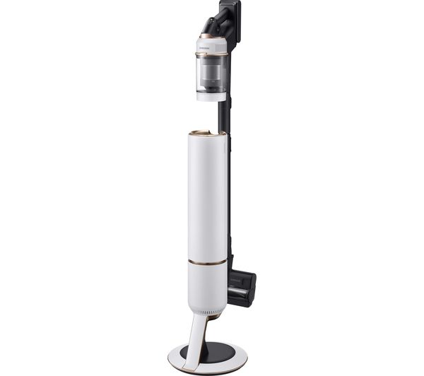 SAMSUNG Bespoke Jet Pet Max 210 W Suction Power Cordless Vacuum Cleaner with All-in-One Clean Station - Misty White
