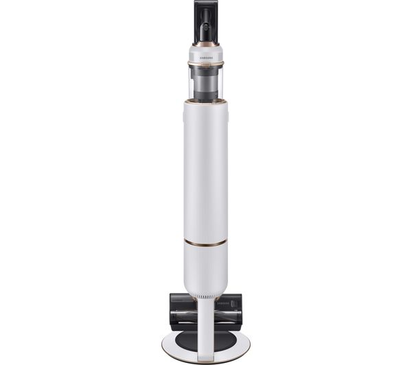 SAMSUNG Bespoke Jet Pet Max 210 W Suction Power Cordless Vacuum Cleaner with All-in-One Clean Station - Misty White