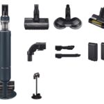 SAMSUNG Bespoke Jet Pro Extra Max 210 W Suction Power Cordless Vacuum Cleaner with All-in-One Clean Station - Midnight Blue