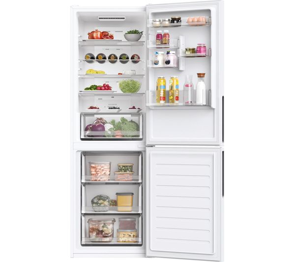 HOOVER HOCE3T618FWKR 60 40 Fridge Freezer - White