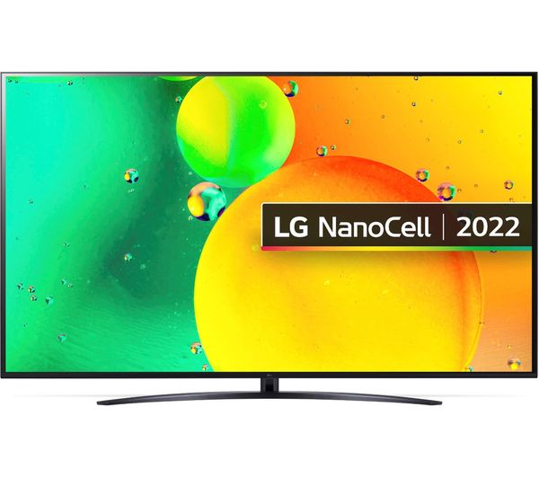 LG 65NANO766QA 65" Smart 4K Ultra HD HDR LED TV with Google Assistant & Amazon Alexa