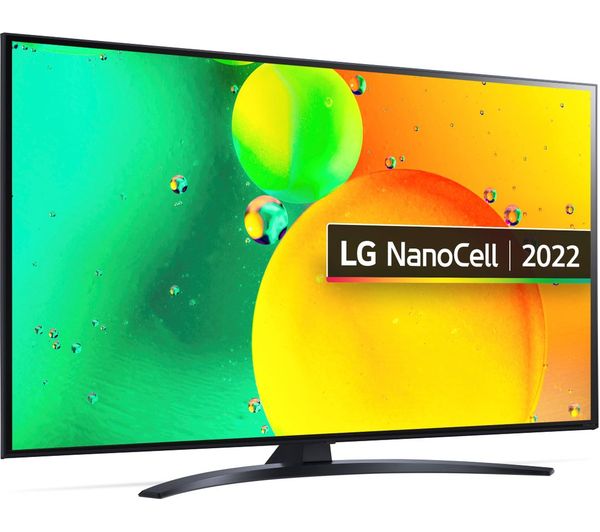 LG 65NANO766QA 65" Smart 4K Ultra HD HDR LED TV with Google Assistant & Amazon Alexa