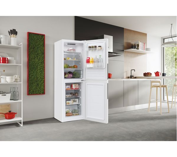 HOOVER HV3CT175LFKW 50 50 Fridge Freezer - White