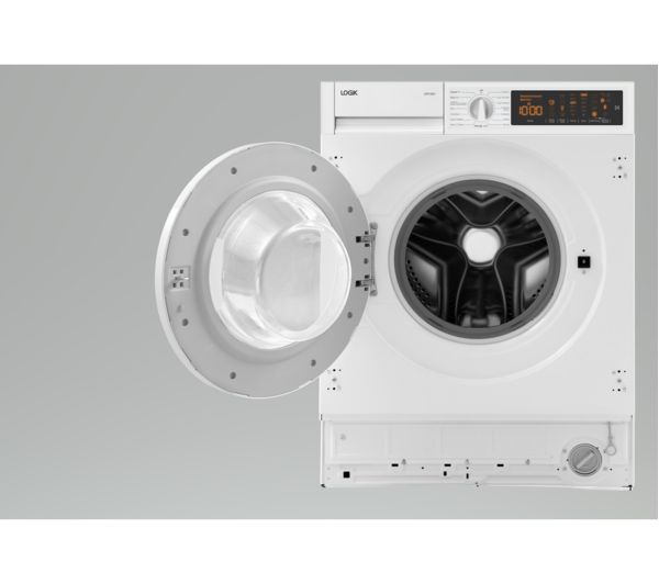 LOGIK T-series LIW712W22 Integrated 7 kg 1200 Spin Washing Machine