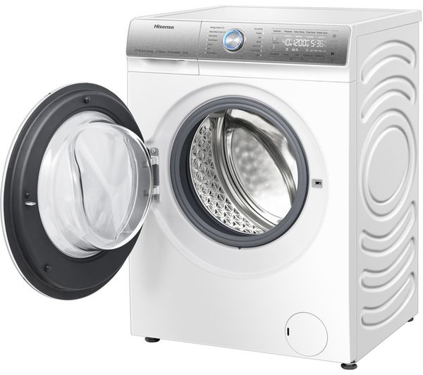 HISENSE QR Series WFQR1014EVAJM 10 kg 1400 Spin Washing Machine - White