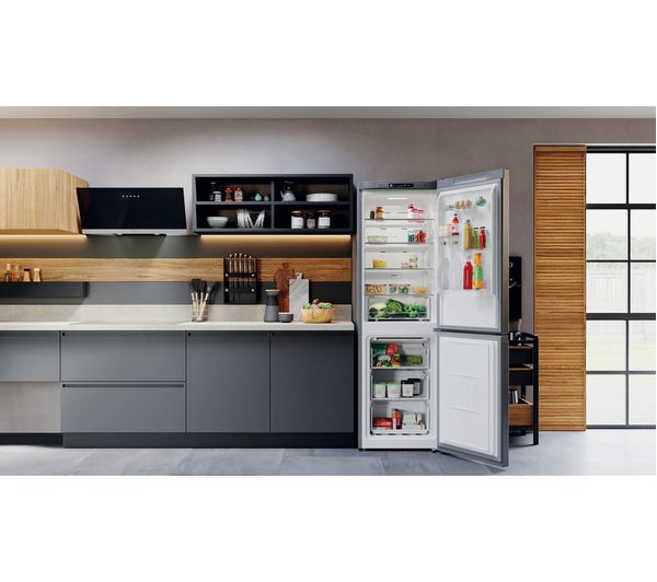 HOTPOINT H3X 81I SX 70 30 Fridge Freezer - Silver