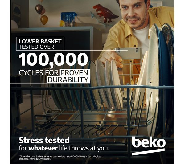 BEKO Pro DIS16R10 Slimline Fully Integrated Dishwasher