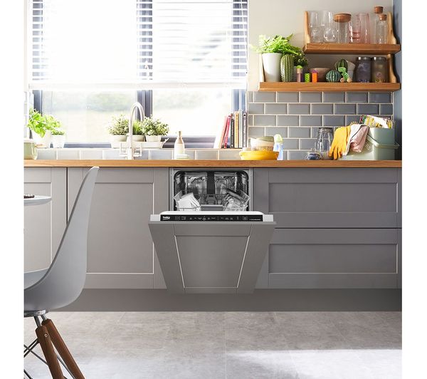 BEKO Pro DIS16R10 Slimline Fully Integrated Dishwasher