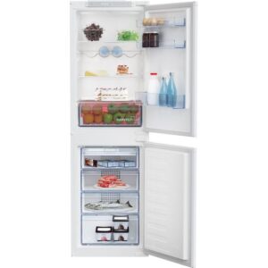 BEKO Pro HarvestFresh BCFD4V50 Integrated 50 50 Fridge Freezer - Sliding Hinge