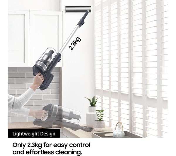 SAMSUNG Jet 60 Pet Max 150 W Suction Power Cordless Vacuum Cleaner with Jet Fit Brush - Teal & Silver