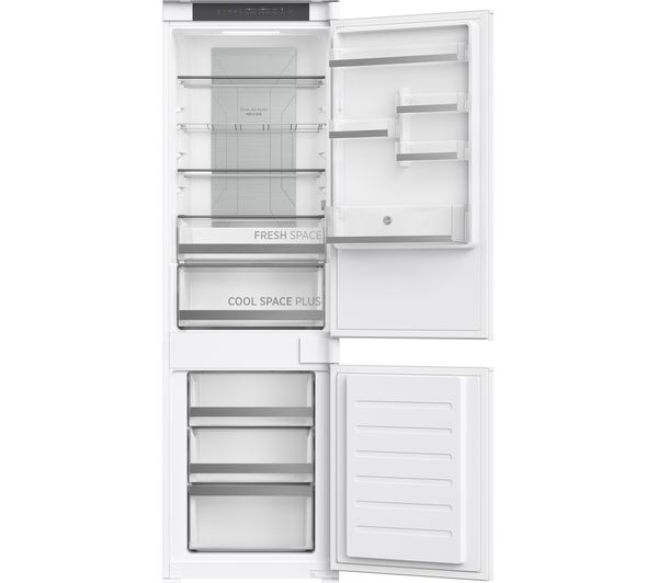 HOOVER HFTNF5518EW Integrated 70 30 Fridge Freezer - Sliding Hinge