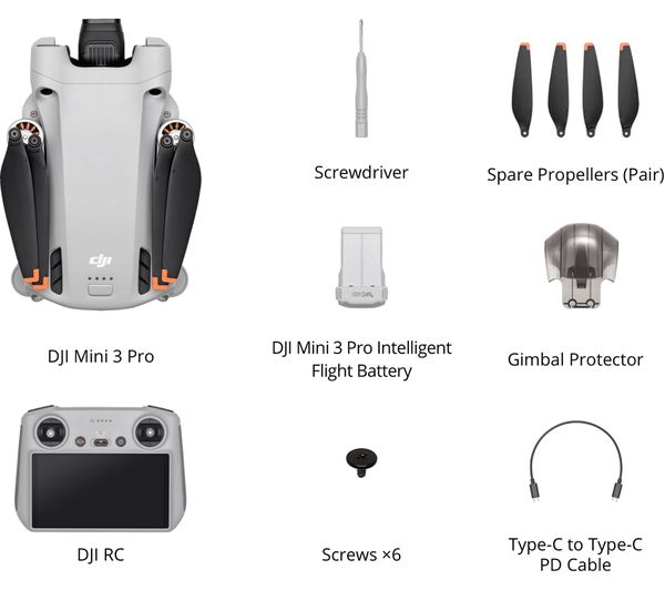 DJI Mini 3 Pro Drone with RC Controller