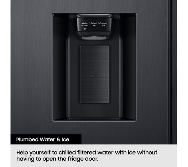 SAMSUNG Series 8 SpaceMax RS68A884CSL EU American-Style Smart Fridge Freezer - Silver
