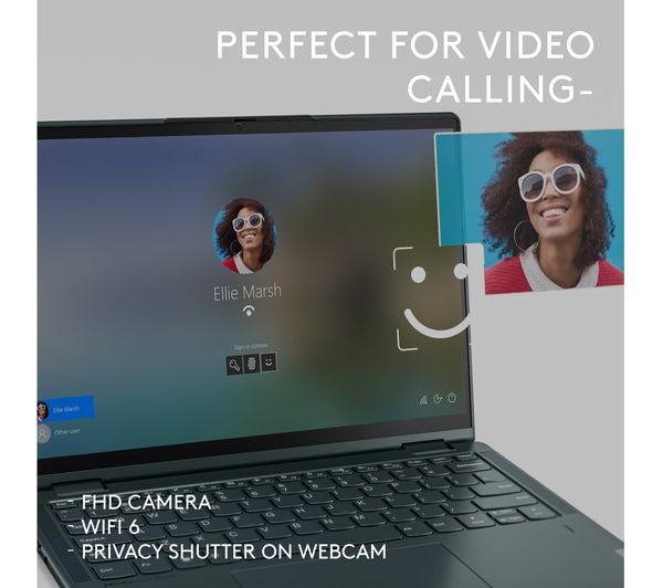 LENOVO Yoga 6 13.3" 2 in 1 Laptop - AMD Ryzen™ 7 512 GB SSD Blue