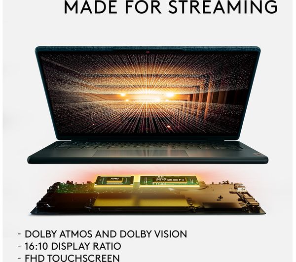 LENOVO Yoga 6 13.3" 2 in 1 Laptop - AMD Ryzen™ 7 512 GB SSD Blue