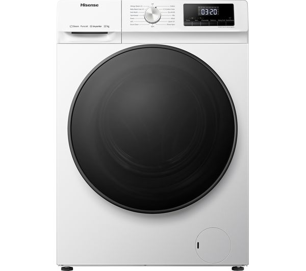 HISENSE 3 Series WFQA1214EVJM 12 kg 1400 rpm Washing Machine - White