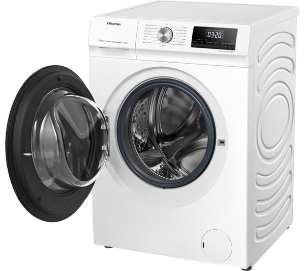 HISENSE 3 Series WFQA1214EVJM 12 kg 1400 rpm Washing Machine - White