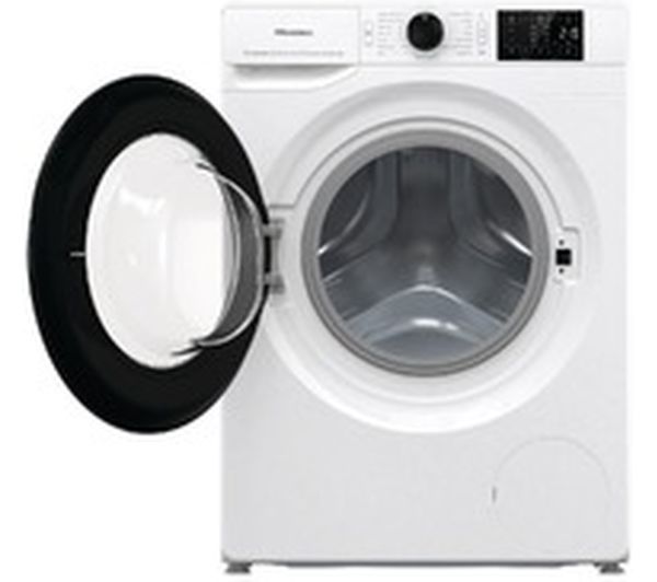 HISENSE 3+ Series WFGC801439VM 8 kg 1400 Spin Washing Machine - White
