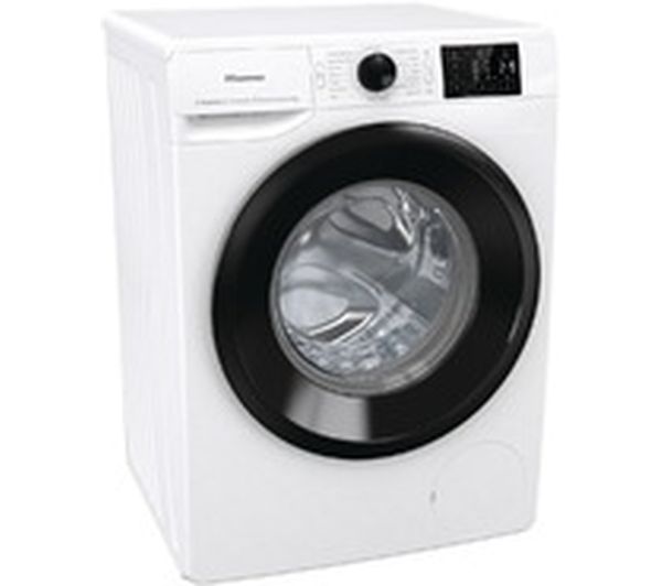HISENSE 3+ Series WFGC801439VM 8 kg 1400 Spin Washing Machine - White