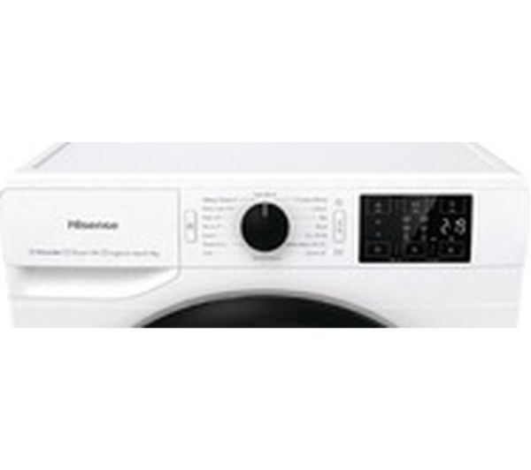 HISENSE 3+ Series WFGC801439VM 8 kg 1400 Spin Washing Machine - White