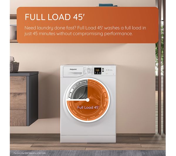 HOTPOINT NSWR 845C GK UK N 8 kg 1400 Spin Washing Machine - Graphite