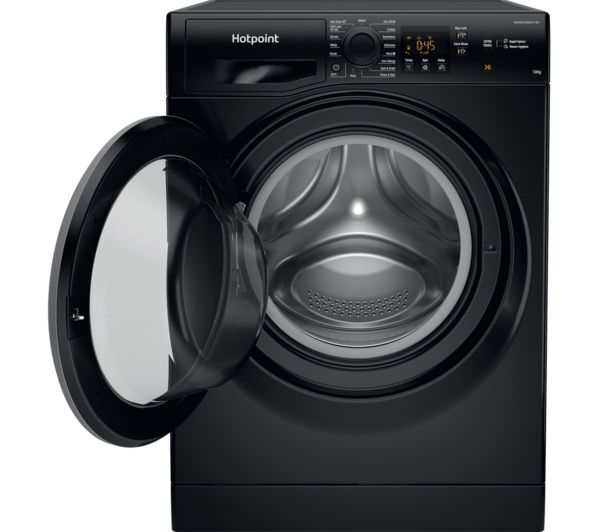 HOTPOINT NSWM 1045C BS UK N 10 kg 1400 Spin Washing Machine - Black
