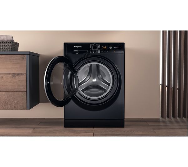 HOTPOINT NSWM 1045C BS UK N 10 kg 1400 Spin Washing Machine - Black