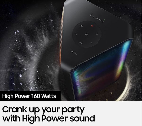 SAMSUNG MX-ST40B XU Bluetooth Megasound Party Speaker - Black