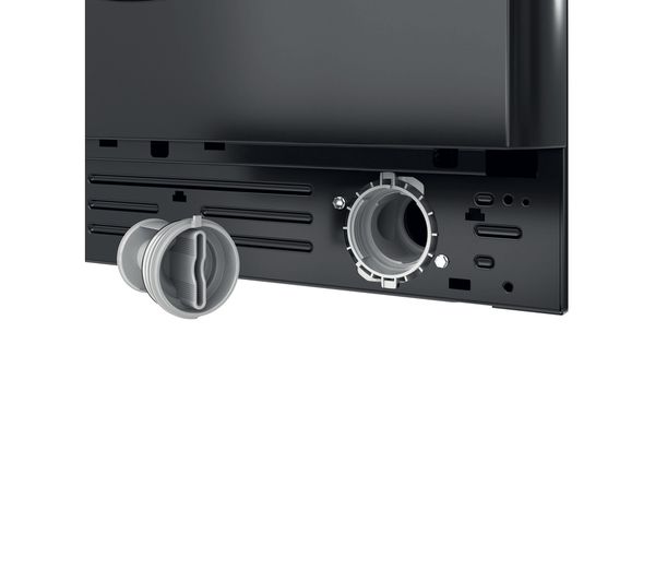 INDESIT BDE 86436X B UK N 8 kg Washer Dryer - Black