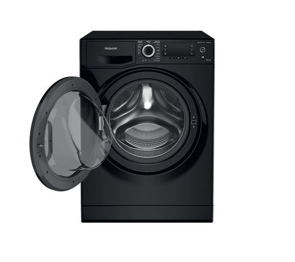 HOTPOINT NDD 8636 BDA UK 8 kg Washer Dryer - Black