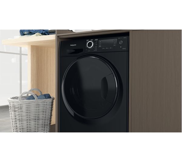 HOTPOINT NDD 8636 BDA UK 8 kg Washer Dryer - Black