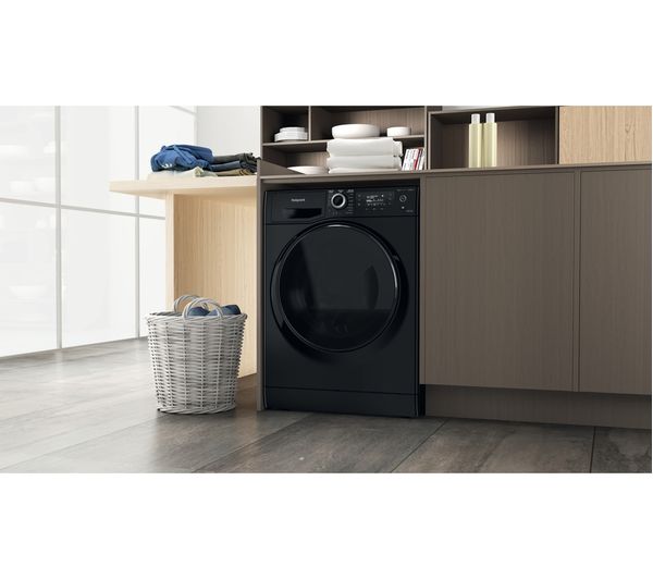 HOTPOINT NDD 8636 BDA UK 8 kg Washer Dryer - Black