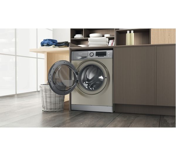 HOTPOINT NDD 8636 GDA UK 8 kg Washer Dryer - Graphite