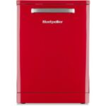 MONTPELLIER MAB1353R Full-size Dishwasher - Red