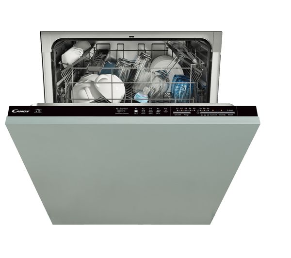 CANDY CI 3D53L0B-80 Full-size Fully Integrated Dishwasher