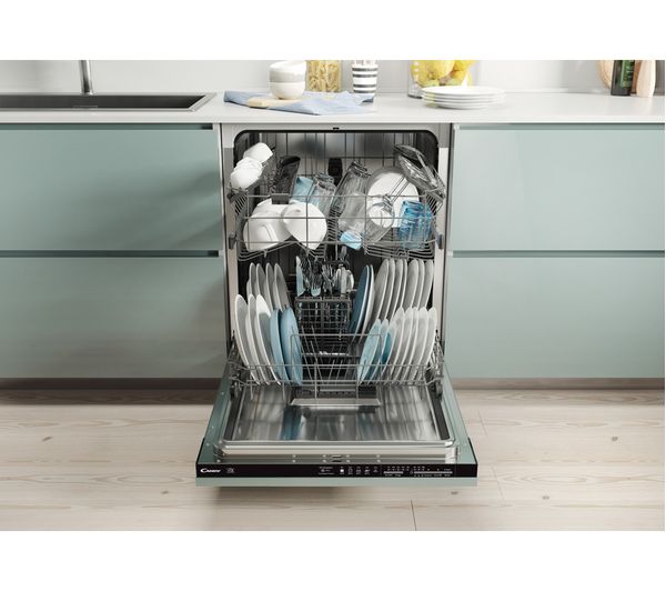 CANDY CI 3D53L0B-80 Full-size Fully Integrated Dishwasher